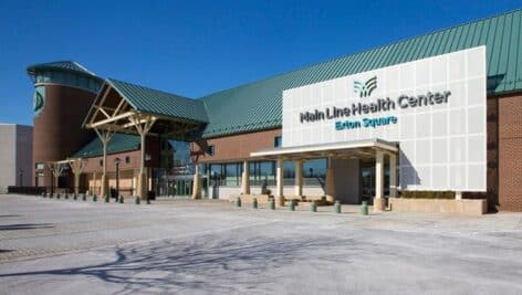 Exton Square Mall's Main Line Health.