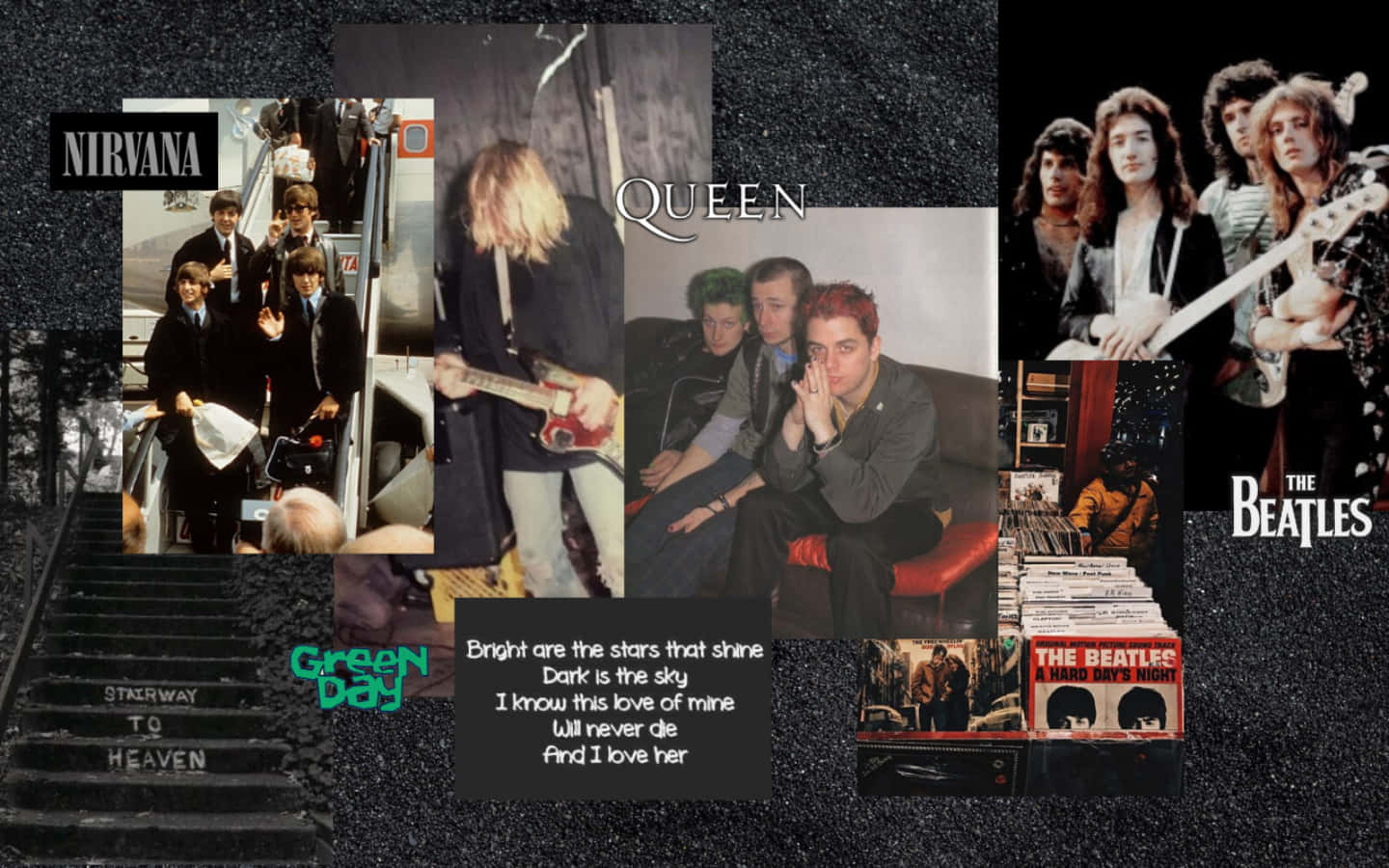 Enfiltrerad Vy Av Den Klassiska 90-talets Grunge-estetik. Wallpaper