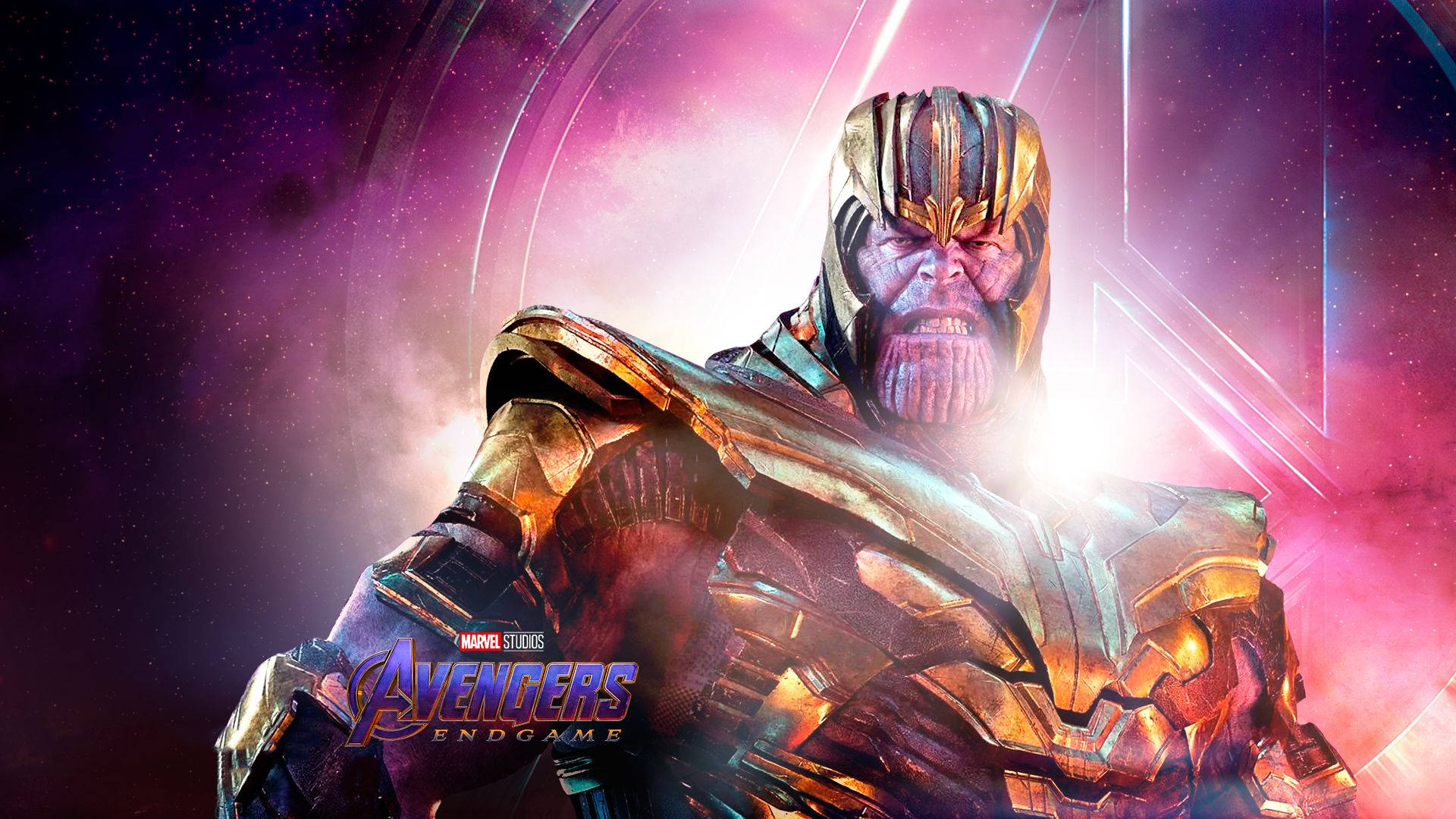 Osvingadores Thanos Roxo Em Alta Definição Papel de Parede