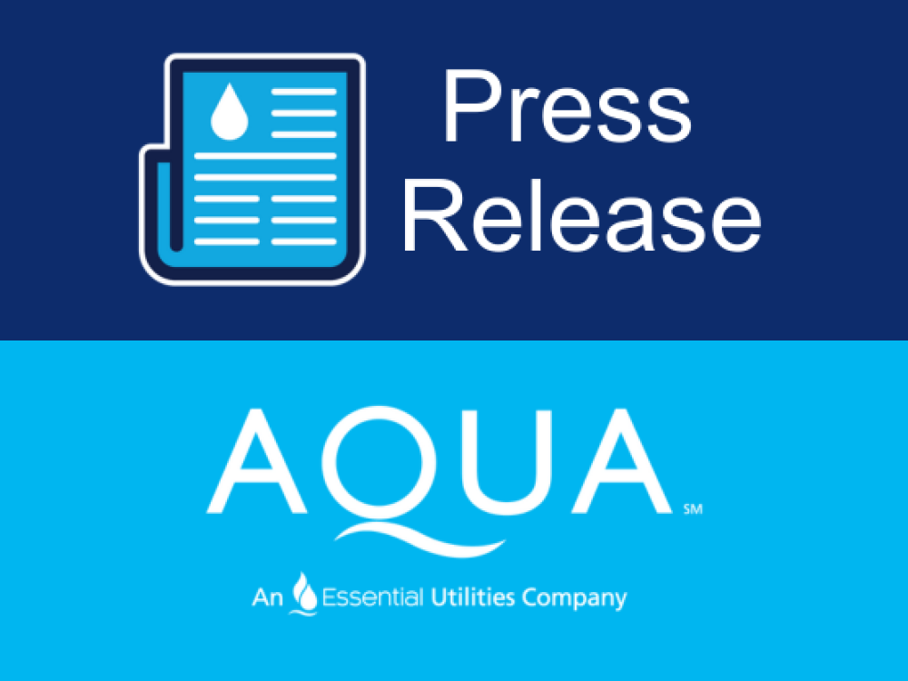 Image reads Press Release and has the Aqua logo with a graphic of a newspaper.