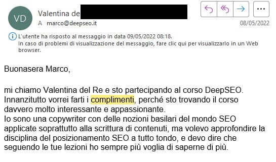 Complimenti
