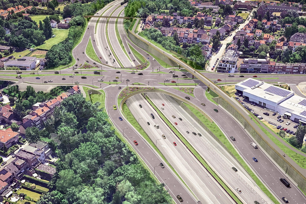Projet de réaménagement du carrefour Ring-chaussée de Ninove
