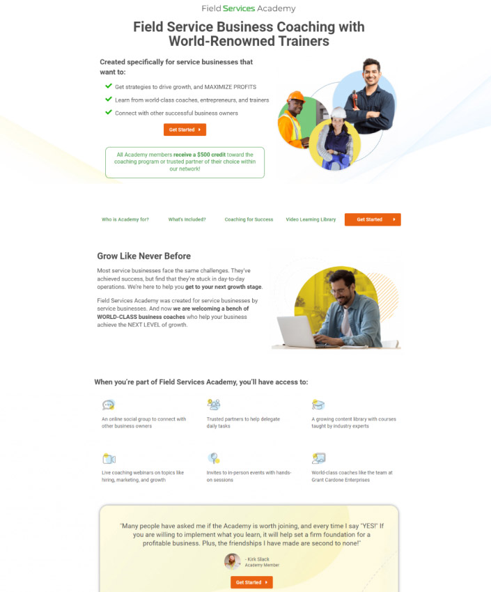 custom-website-design-company-fieldedge-full-3 fieldedge website screenshot