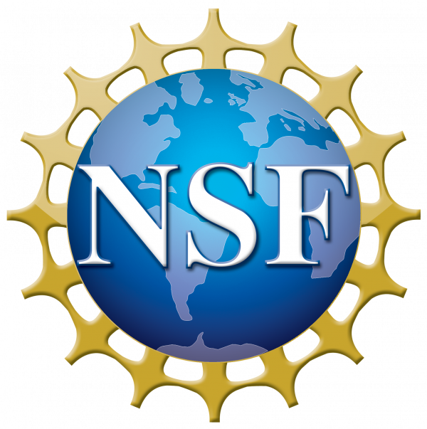 National Science Foundation National Science Foundation logo of globe with NSF across it