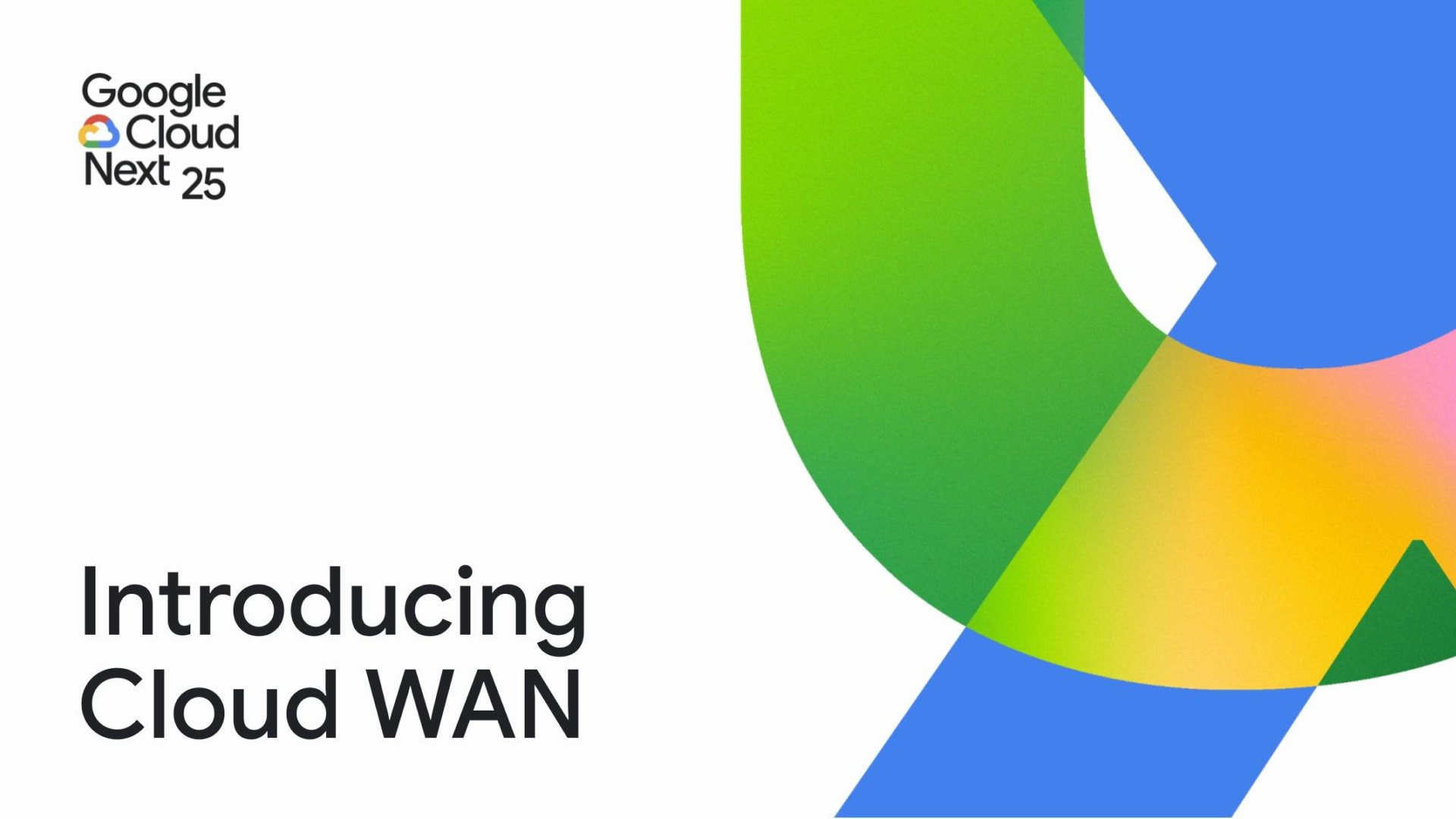 Apresentação do Cloud WAN no Google Cloud Next 25