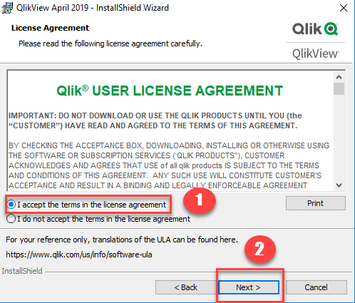 ดาวน์โหลดและติดตั้ง QlikView