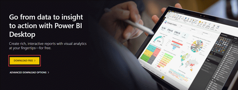 Εγκαταστήστε και εκτελέστε το Power BI Desktop