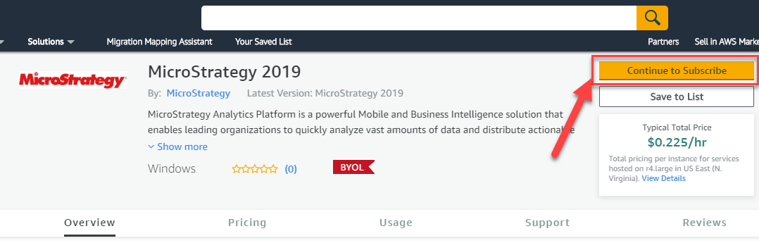 Εγκατάσταση και ρύθμιση MicroStrategy