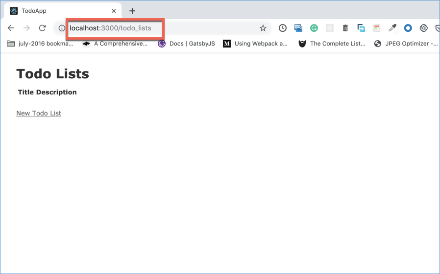 Rails – Routage