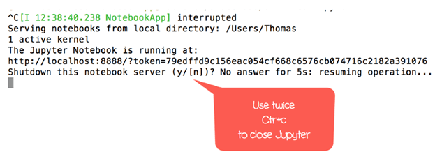 Import Tensorflow in Jupyter Notebook
