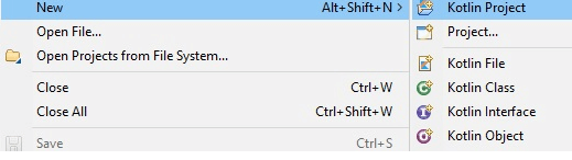 Ρύθμιση περιβάλλοντος Kotlin