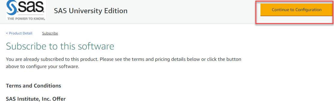 Download and Install SAS