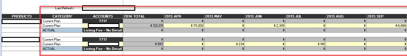 SAP BPC Rapports BPC