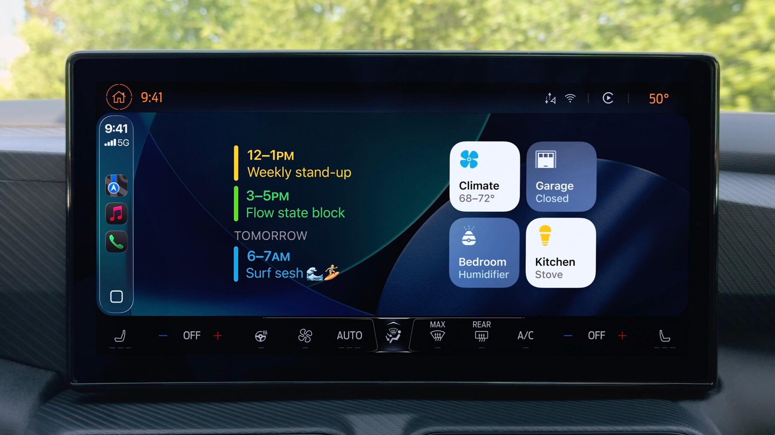 Widgets in CarPlay