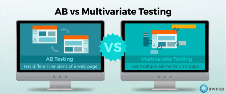 Difference Between A/B Testing and Multivariate Testing