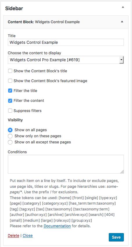 Widgets Control Pro - Image 3