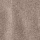 Cashmere crewneck sweater in double stripe HTHR ROASTED COFFEE BIR
