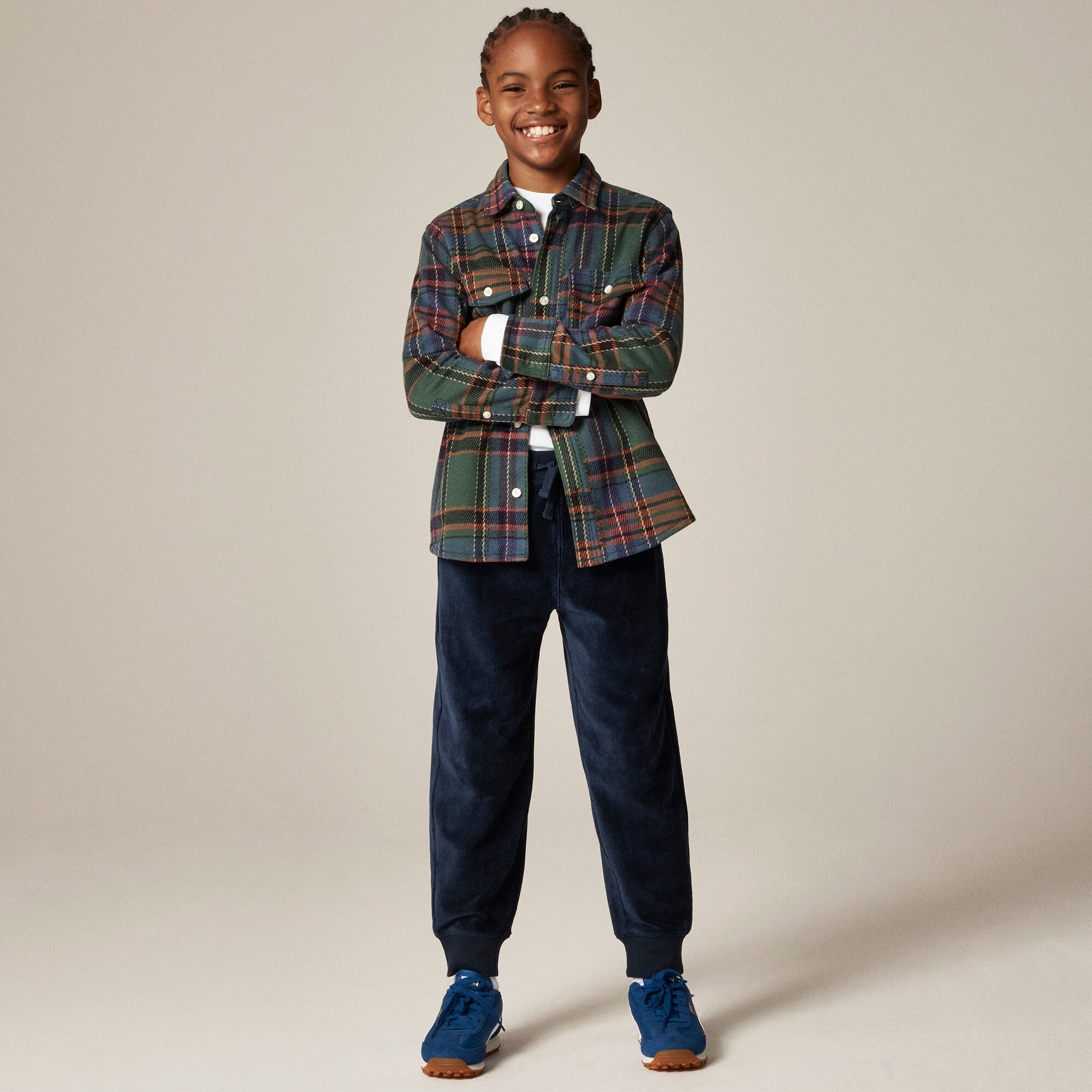 boys Kids' knit corduroy jogger pant
