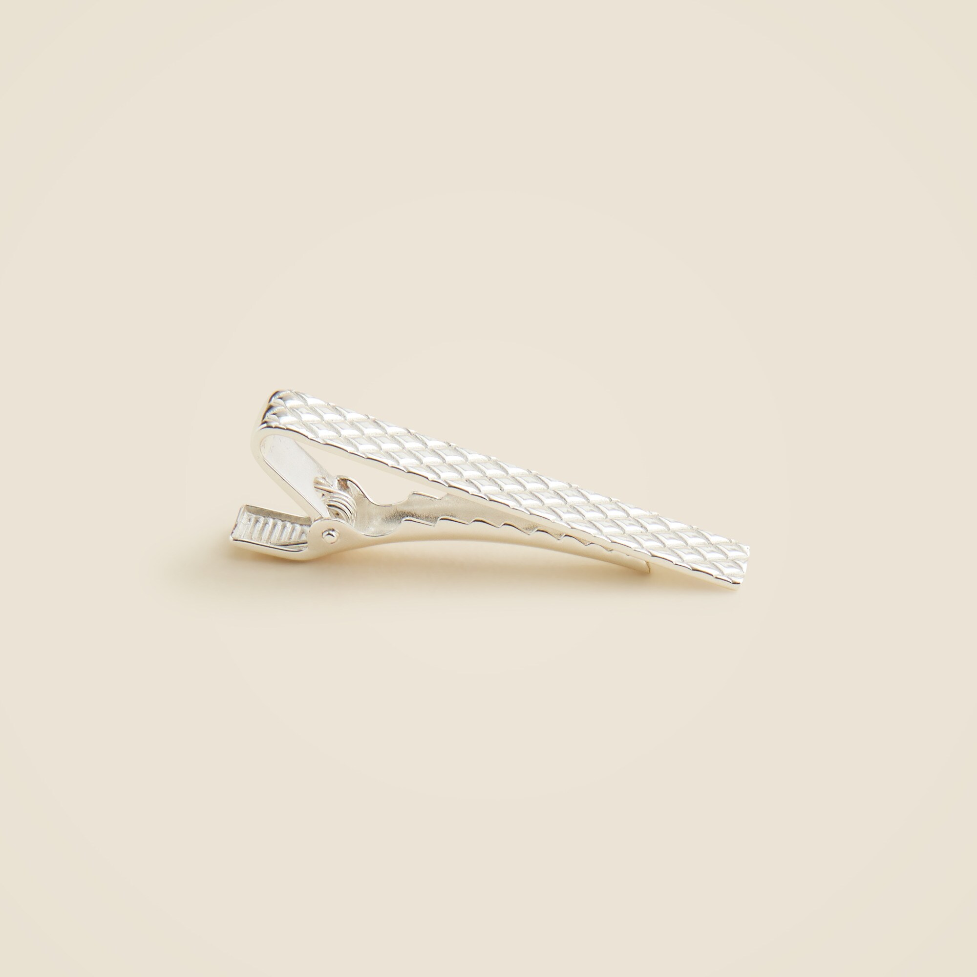mens Sterling silver tie clip