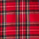 Girls' flannel nightgown in plaid VINTAGE RED MULTI