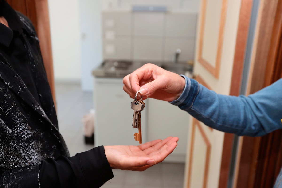 ©PHOTOPQR/LE TELEGRAMME/Francois Destoc / Le Telegramme FRANCOIS DESTOC ; ; 15/07/2021 ; PHOTO FRANCOIS DESTOC / LE TELEGRAMME RENNES (35) : immobilier location appartement vide non meublé clé clef étudiant personne seule