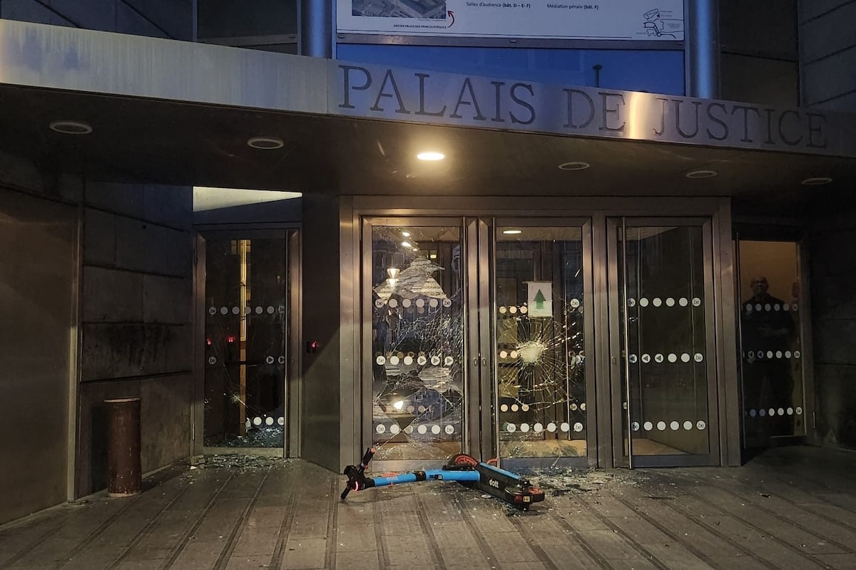 Le palais de justice de Liège pris pour cible.