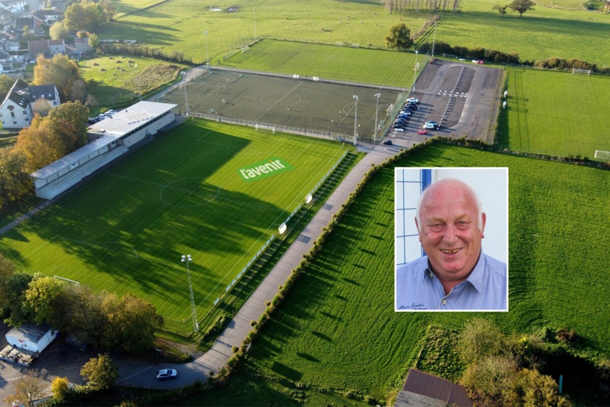 Il y a plus de 450 affiliés au RFC Welkenraedt, le club du président José Kessler (médaillon). Les affiliés profitent de quatre terrains et de vestiaires accessibles depuis la rue Saint-Paul. Sans oublier le vaste parking qui longe le site.