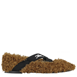Energy Ballerinas , Nutmeg - Faux fur