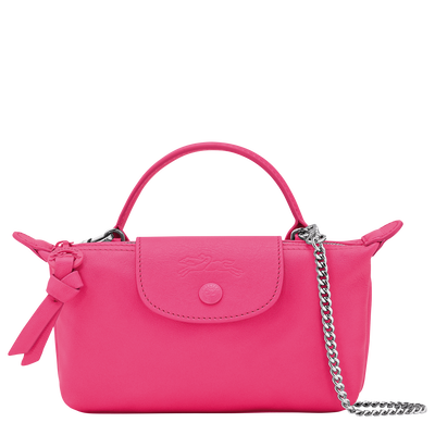 Pochette XS Le Pliage Xtra , Leder - Pink