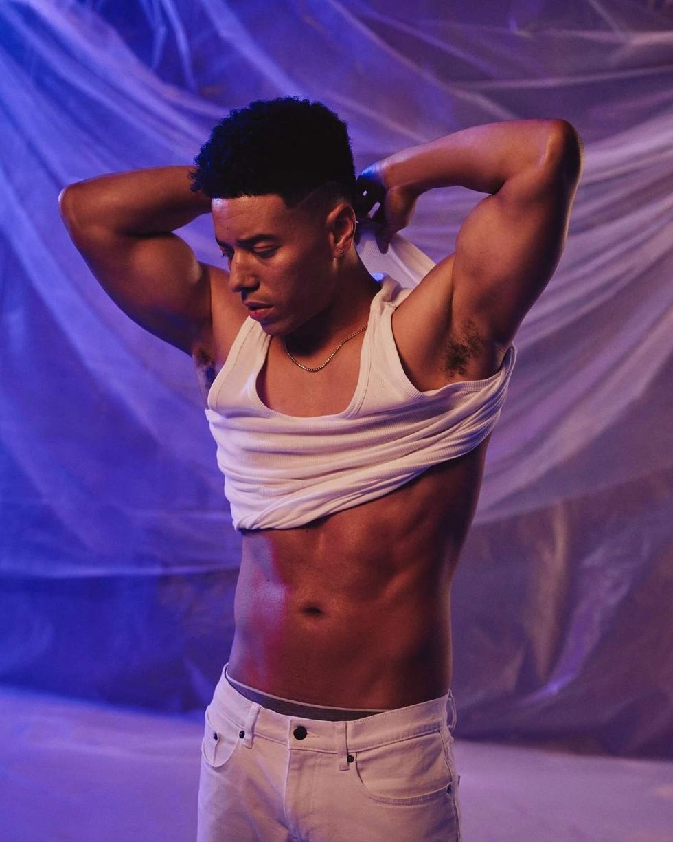 \u200bDominic Goodman in a photoshoot for Netflix\u2019s \u200bBoots\u200b