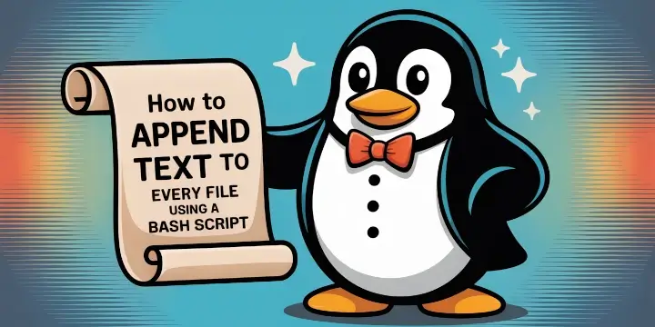 Append Text to Multiple Files Using Script