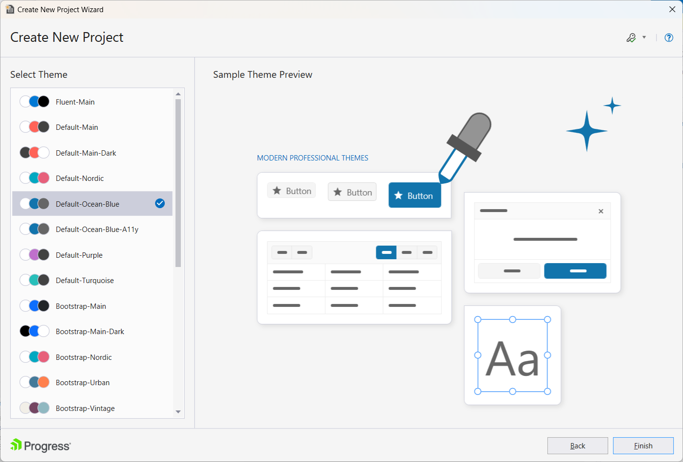 UI for ASP.NET MVC Choose a Theme