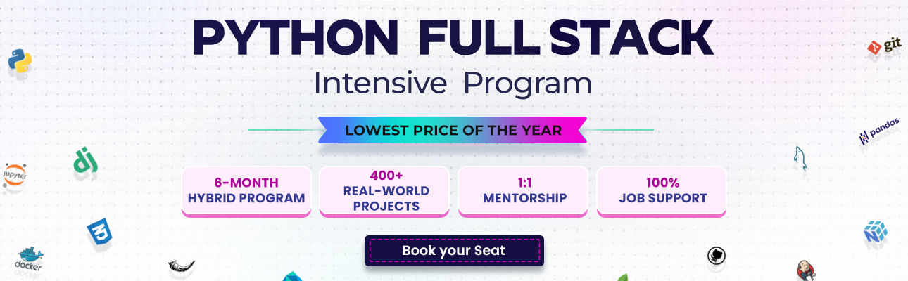 Python Full Stack Intensive Program