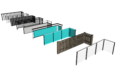 Railing styles VisualARQ