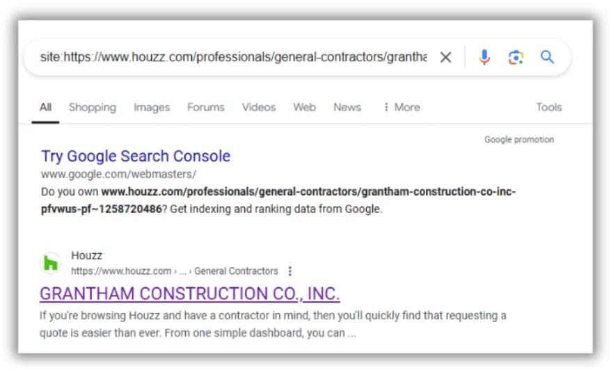how to manually check citation indexed on google