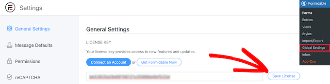Wprowadź klucz licencyjny Formidable Forms Wprowadź klucz licencyjny Formidable Forms