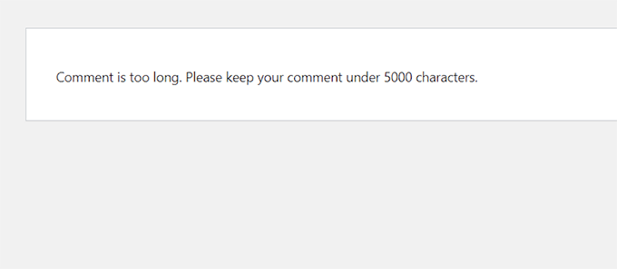 Message preview for a long comment Message preview for a long comment