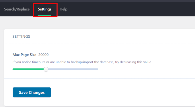 Decrease page size Decrease page size