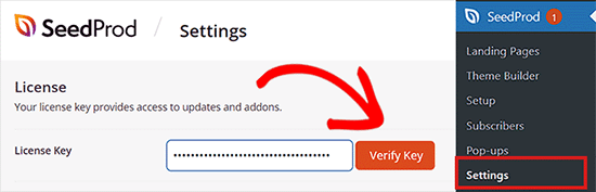 Enter your license key Paste license key