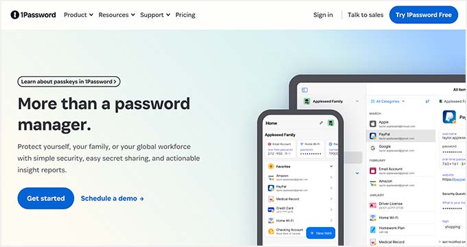 LastPass 1Password