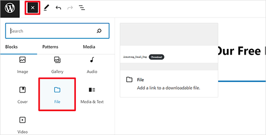add-file-block
