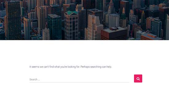 Tipik 404 hata sayfası Tipik 404 hata sayfası