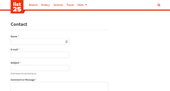 İletişim sayfası İletişim sayfası