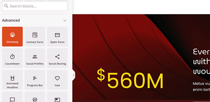 Advanced blocks Advanced blocks