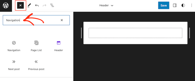Adding a navigation block to a WordPress block-enabled template Adding a navigation block to a WordPress block-enabled template