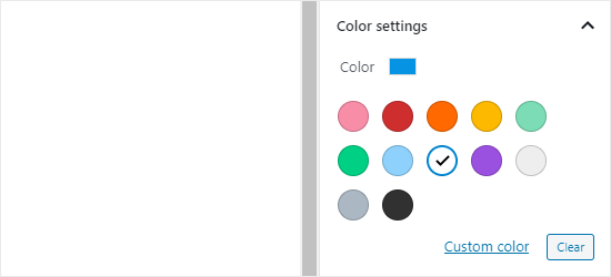 Ändern Sie die Farbe der horizontalen Linie Ändern Sie die Farbe der horizontalen Linie