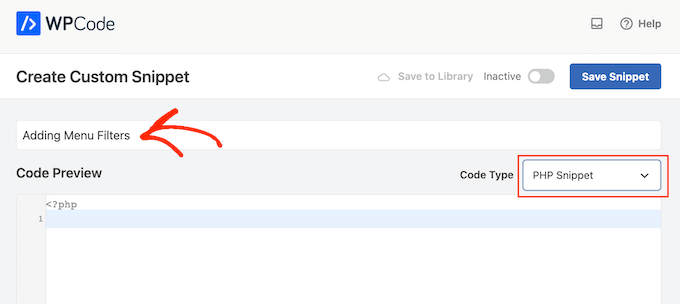Adding a custom PHP snippet to WordPress using WPCode Adding a custom PHP snippet to WordPress using WPCode