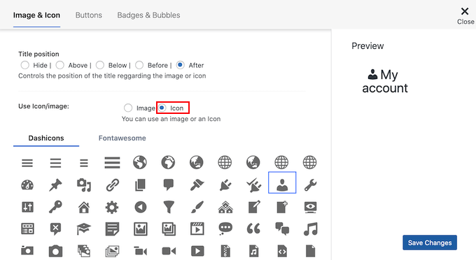 Adding a dashicon icon to a WordPress navigation menu Adding a dashicon icon to a WordPress navigation menu