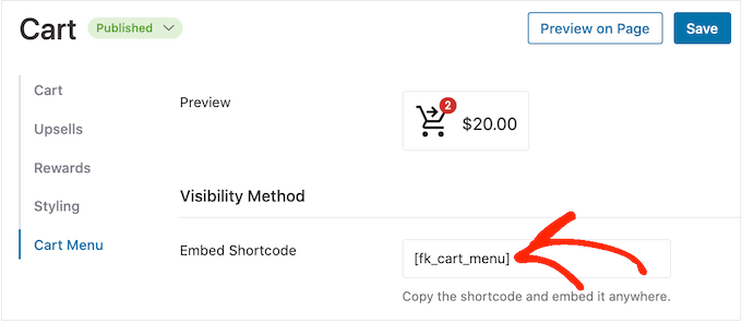 How to add a cart icon using shortcode How to add a cart icon using shortcode