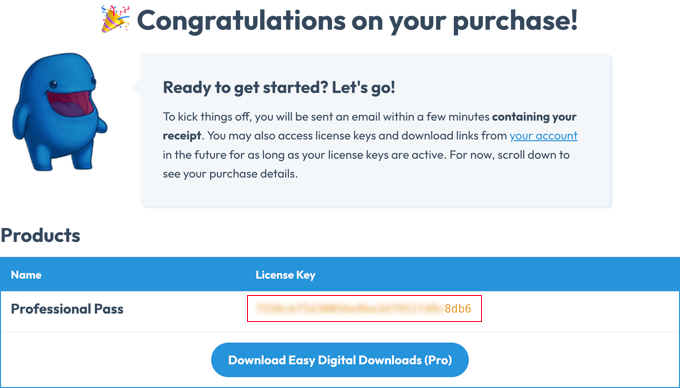 EDD License Key EDD License Key